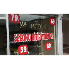 CAM VİTRİN YAZILARI -4